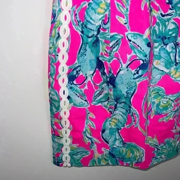 Lilly Pulitzer | Dresses Pulitzer Mila Shift Raz Berry Lobsters - Picture 4 of 12